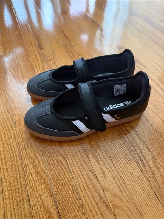 adidas Shoes - adidas Samba Mary Jane Sneakers in Black, Gray and White size 7.5